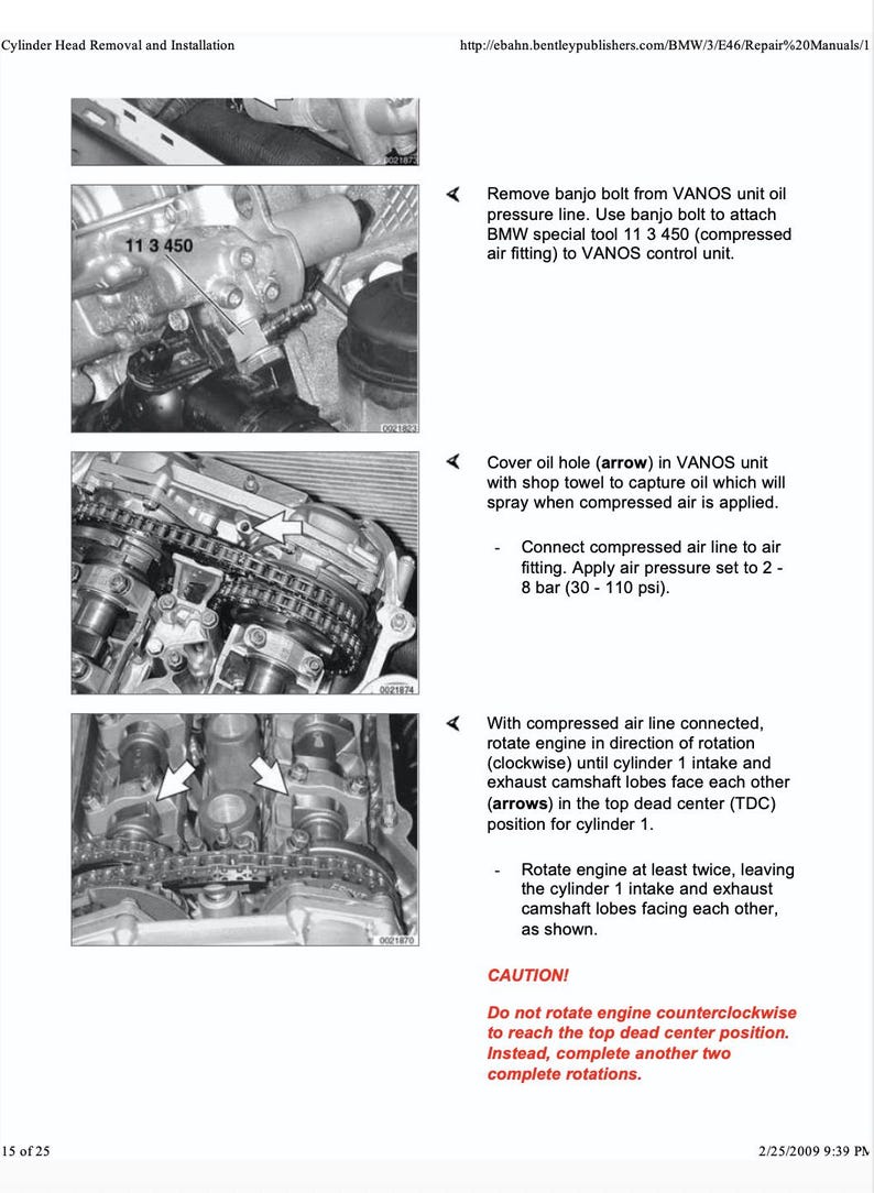 BMW 3 Series E46 1999-2005 Service Manual Repair, Workshop Service Repair, INSTANT Download PDF