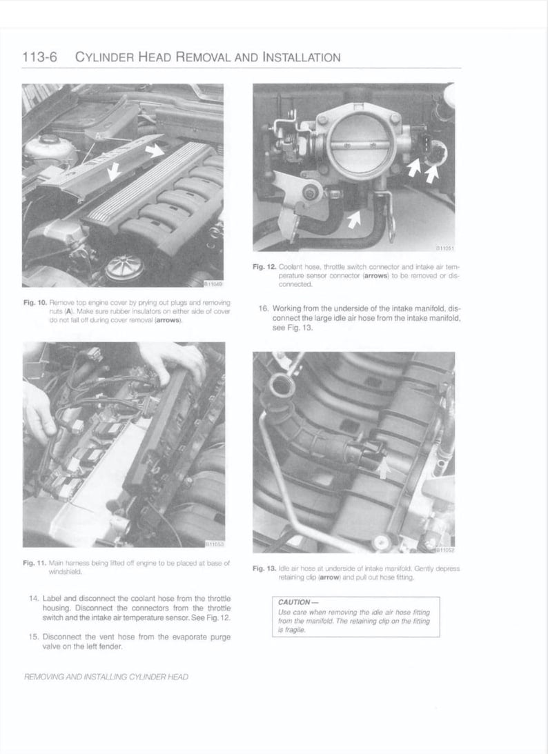 BMW E34 1989-1995 Service Manual Repair, Workshop Service Repair, INSTANT Download PDF