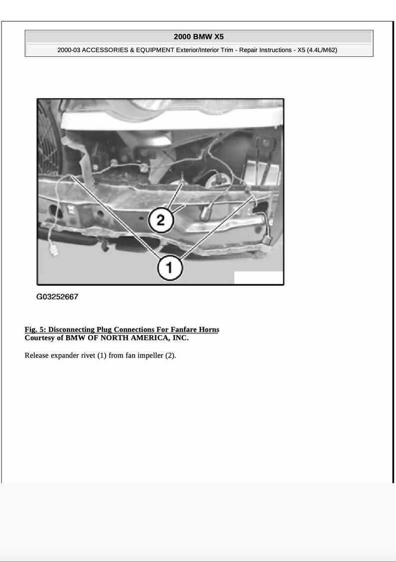 BMW X5 E53 1999-2005 Service Manual Repair, Workshop Service Repair, INSTANT Download PDF