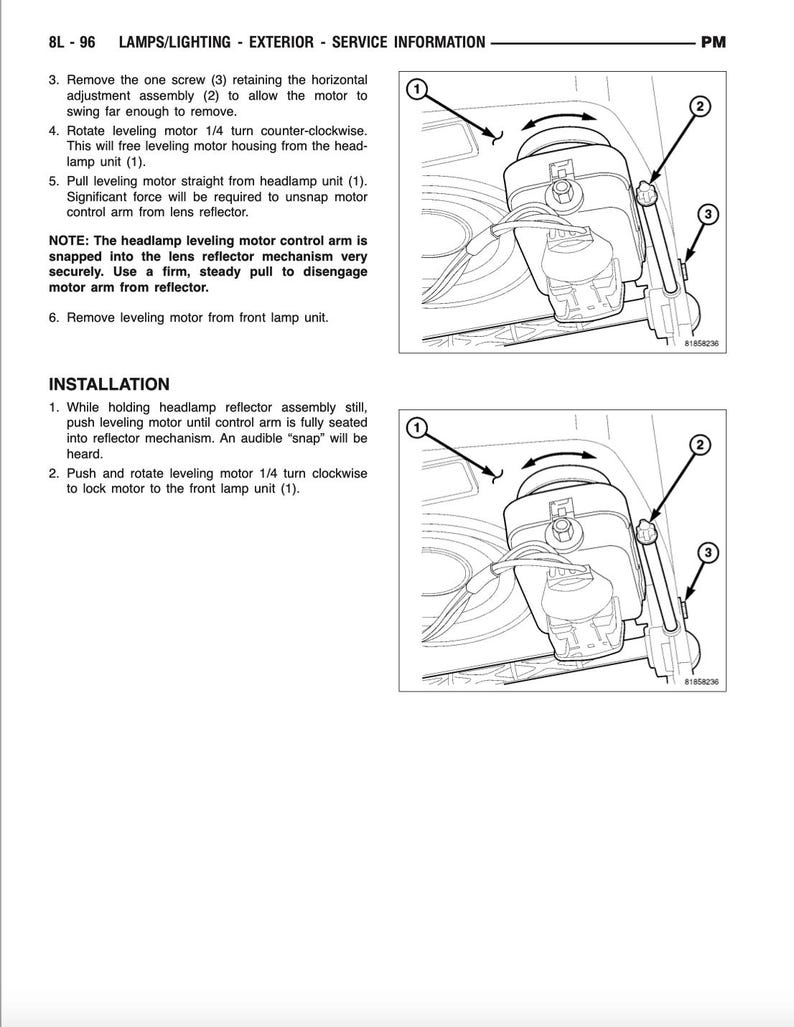 Dodge Neon 2002-2005 Service Manual Repair, Workshop Service Repair, INSTANT Download PDF