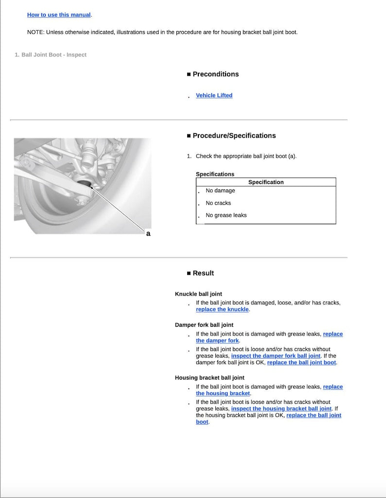 Honda Civic 2022-2024 Service Manual Repair, Workshop Service Repair, INSTANT Download PDF