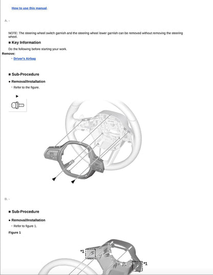 Honda Civic 2022-2024 Service Manual Repair, Workshop Service Repair, INSTANT Download PDF