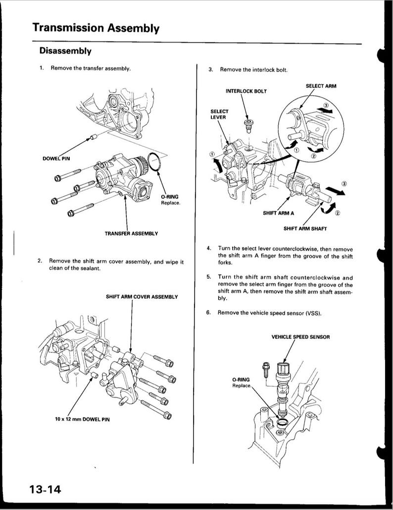 Honda CR-V 1997-2000 Service Manual Repair, Workshop Service Repair, INSTANT Download PDF