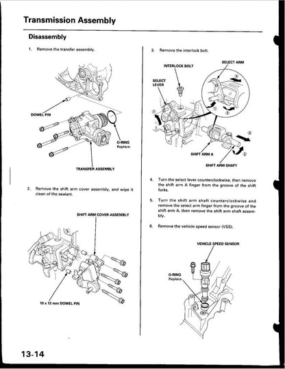 Honda CR-V 1997-2000 Service Manual Repair, Workshop Service Repair, INSTANT Download PDF