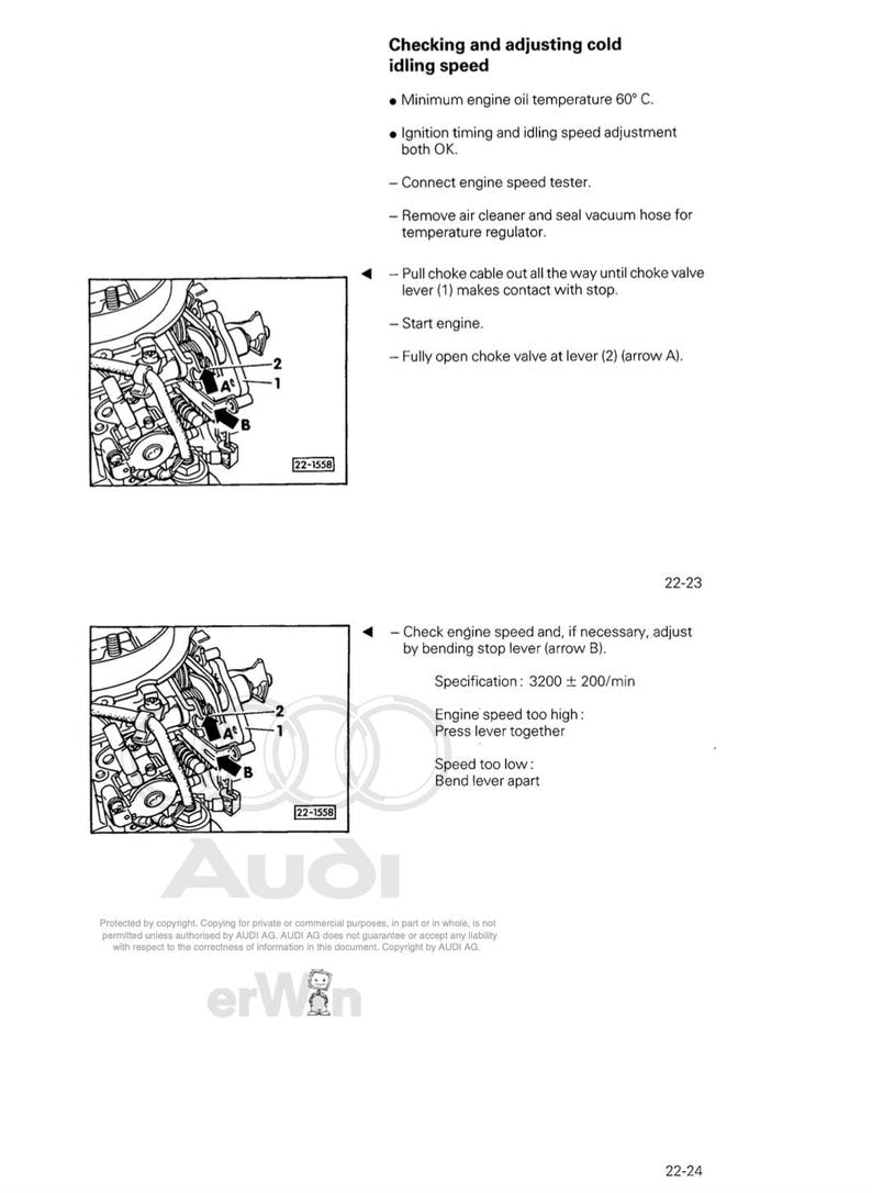 Audi 100 1983-1991 Service Manual Repair, Workshop Service Repair, INSTANT Download PDF