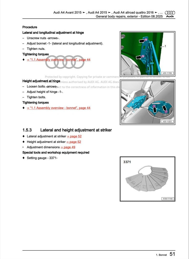 Audi A5 2016-2021 Service Manual Repair, Workshop Service Repair, INSTANT Download PDF