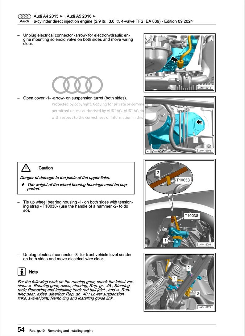 Audi A5 2016-2021 Service Manual Repair, Workshop Service Repair, INSTANT Download PDF