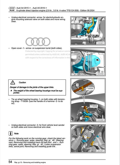 Audi A5 2016-2021 Service Manual Repair, Workshop Service Repair, INSTANT Download PDF