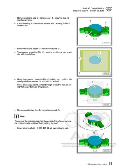 Audi A5 Coupe 2011-2016 Service Manual Repair, Workshop Service Repair, INSTANT Download PDF