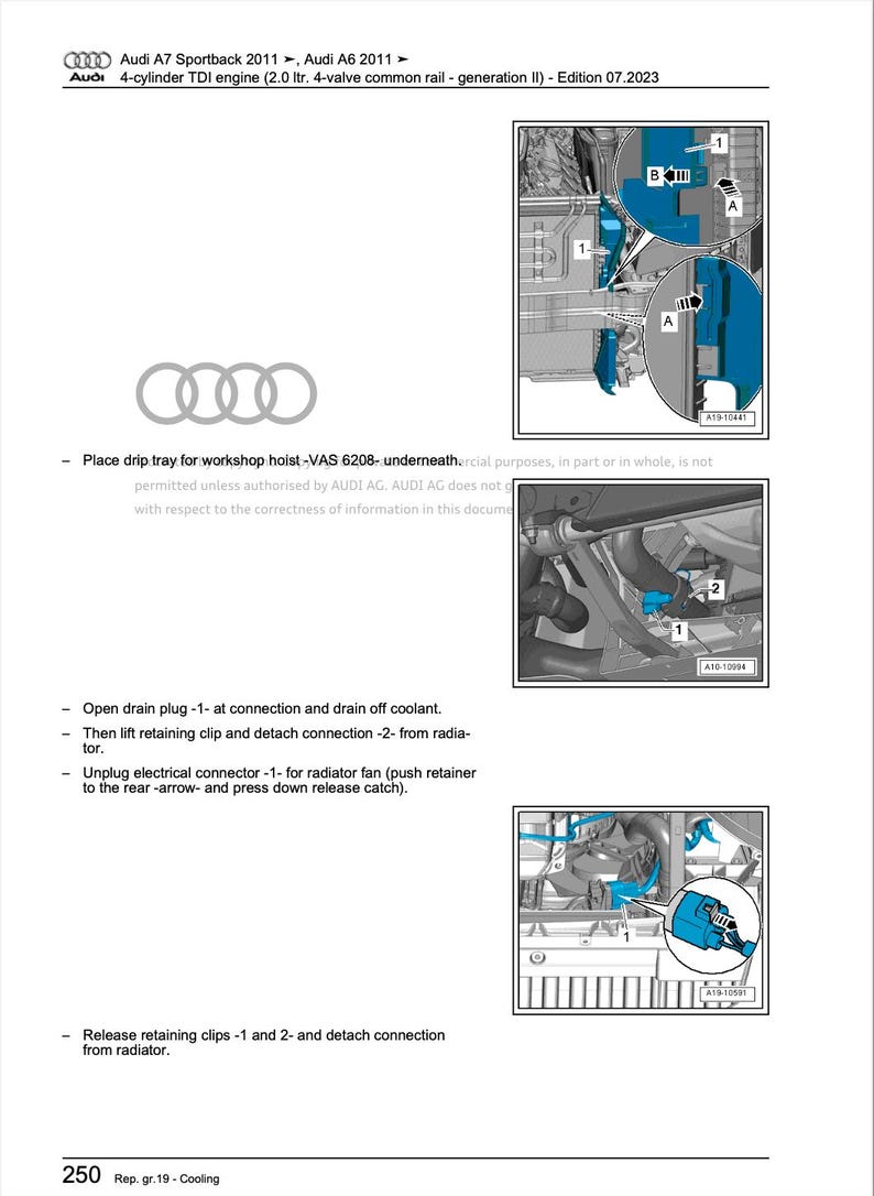 Audi A7 2014-2017 Service Manual Repair, Workshop Service Repair, INSTANT Download PDF