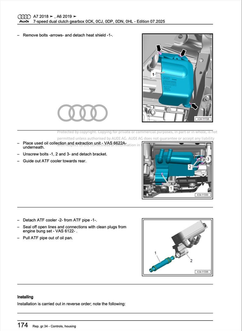 Audi A7 2018-2022 Service Manual Repair, Workshop Service Repair, INSTANT Download PDF