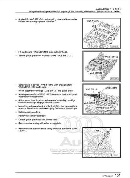 Audi A8 2003-2009 Service Manual Repair, Workshop Service Repair, INSTANT Download PDF