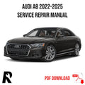 Audi A8 2022-2025 Service Manual Repair, Workshop Service Repair, INSTANT Download PDF