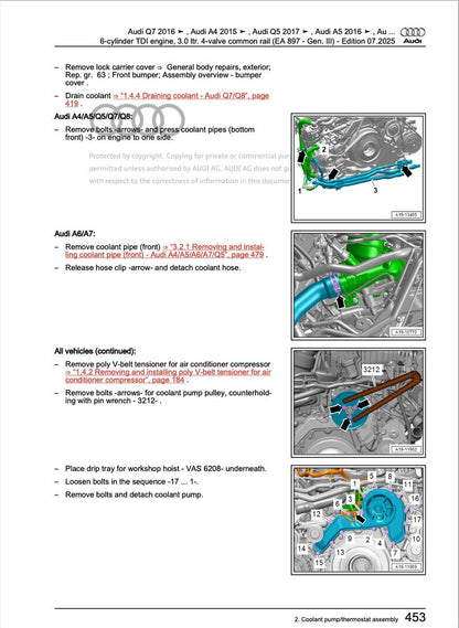 Audi A8 2022-2025 Service Manual Repair, Workshop Service Repair, INSTANT Download PDF