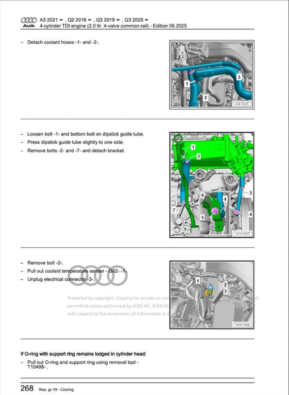 Audi Q2 2020-2025 Service Manual Repair, Workshop Service Repair, INSTANT Download PDF