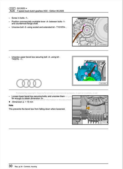 Audi Q3 2025 Service Manual Repair, Workshop Service Repair, INSTANT Download PDF