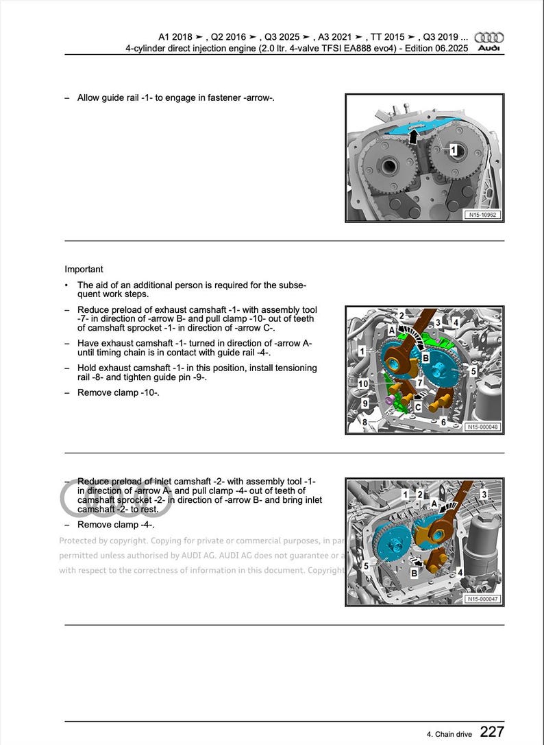 Audi Q3 2025 Service Manual Repair, Workshop Service Repair, INSTANT Download PDF