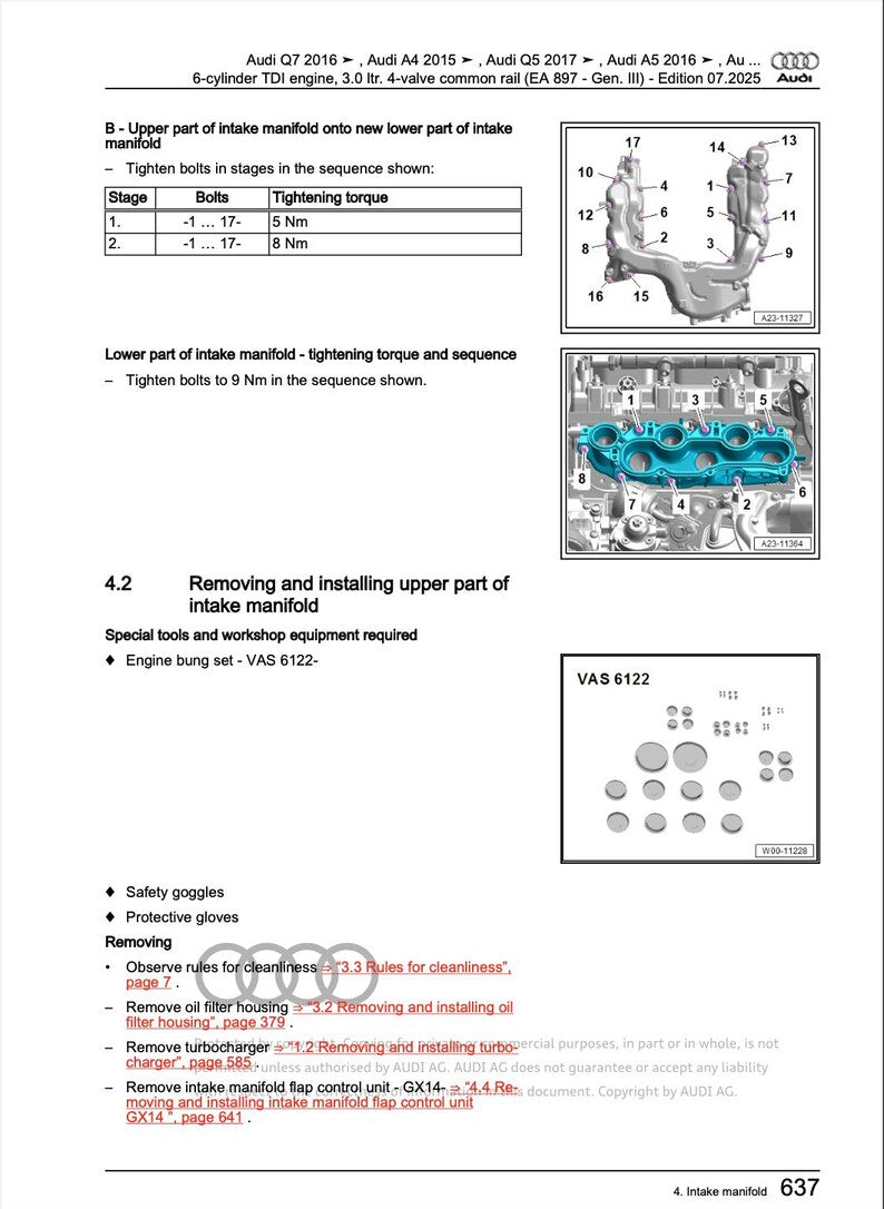 Audi Q8 2018-2023 Service Manual Repair, Workshop Service Repair, INSTANT Download PDF