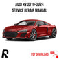 Audi R8 2019-2024 Service Manual Repair, Workshop Service Repair, INSTANT Download PDF