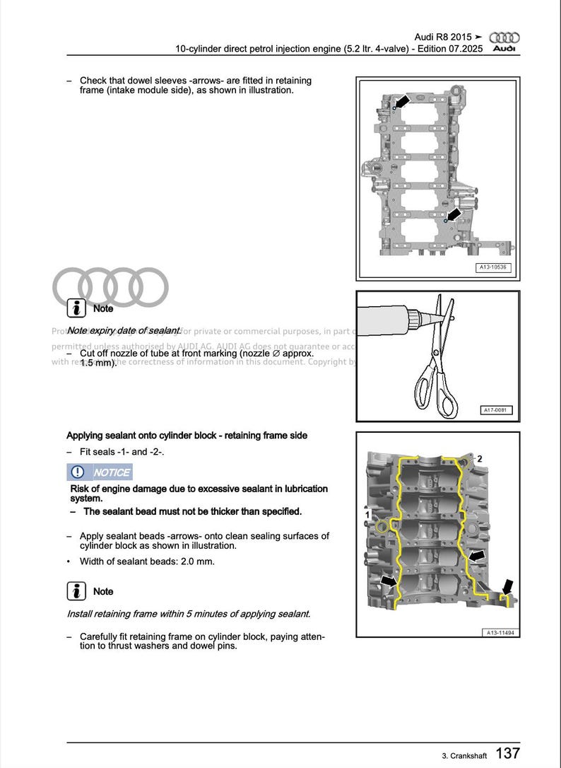 Audi R8 2019-2024 Service Manual Repair, Workshop Service Repair, INSTANT Download PDF