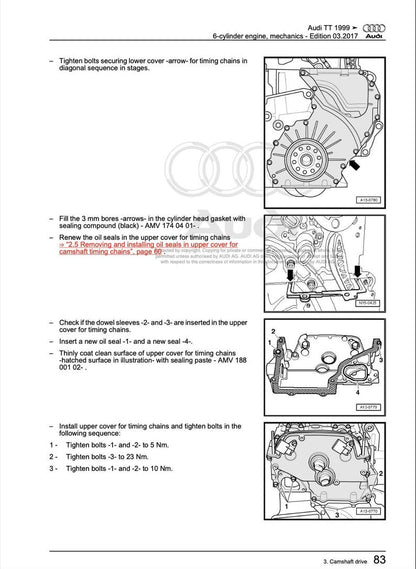Audi TT 1999-2006 Service Manual Repair, Workshop Service Repair, INSTANT Download PDF