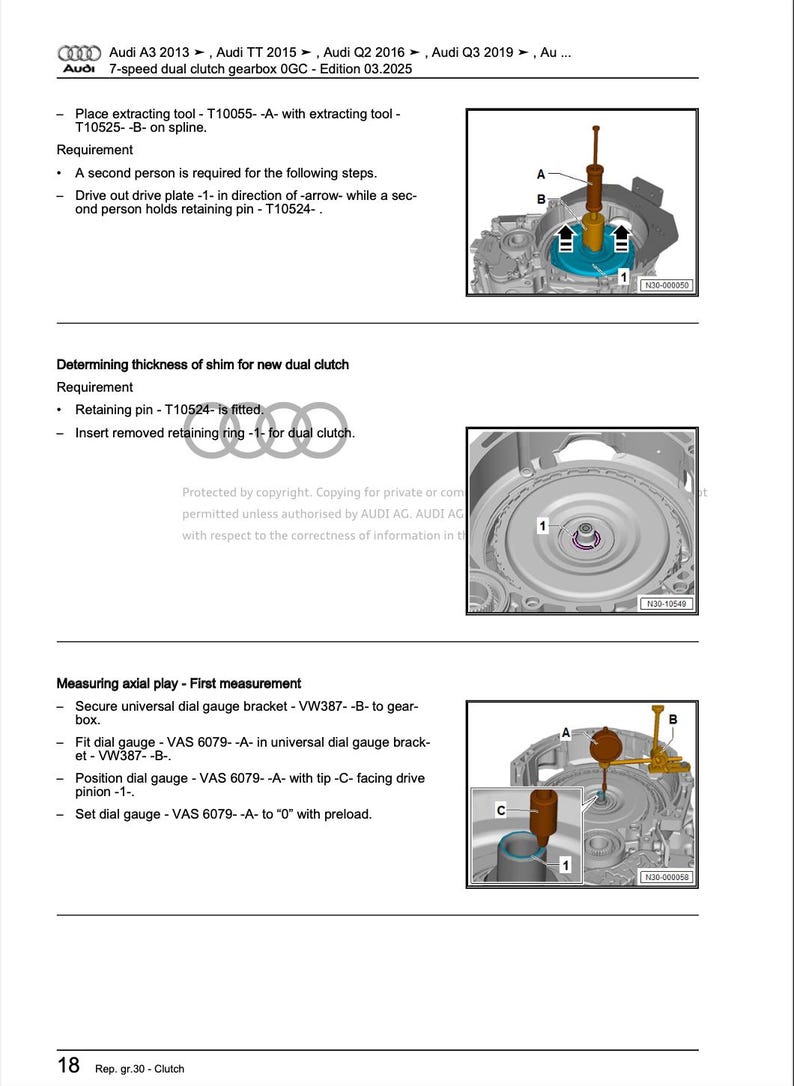 Audi TT 2019-2023 Service Manual Repair, Workshop Service Repair, INSTANT Download PDF