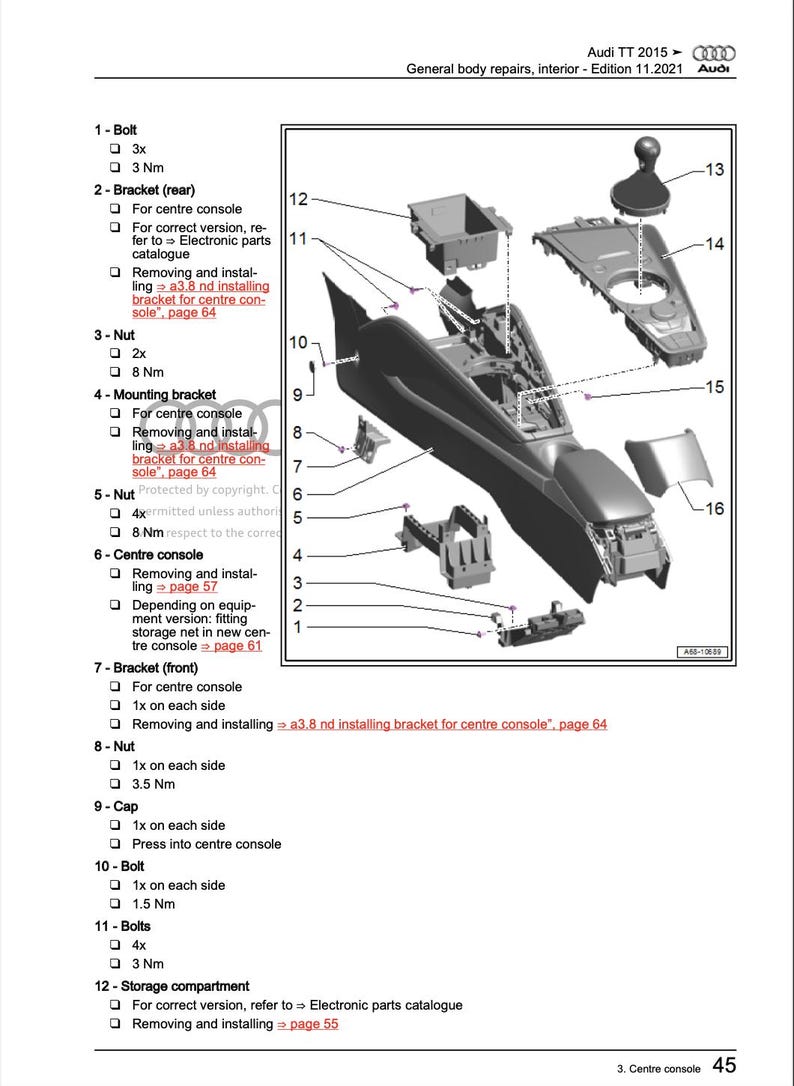 Audi TT 2019-2023 Service Manual Repair, Workshop Service Repair, INSTANT Download PDF