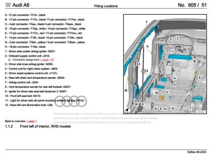 Audi A6 C8 2018-2025 Comprehensive Digital Service Repair Workshop Manual PDF