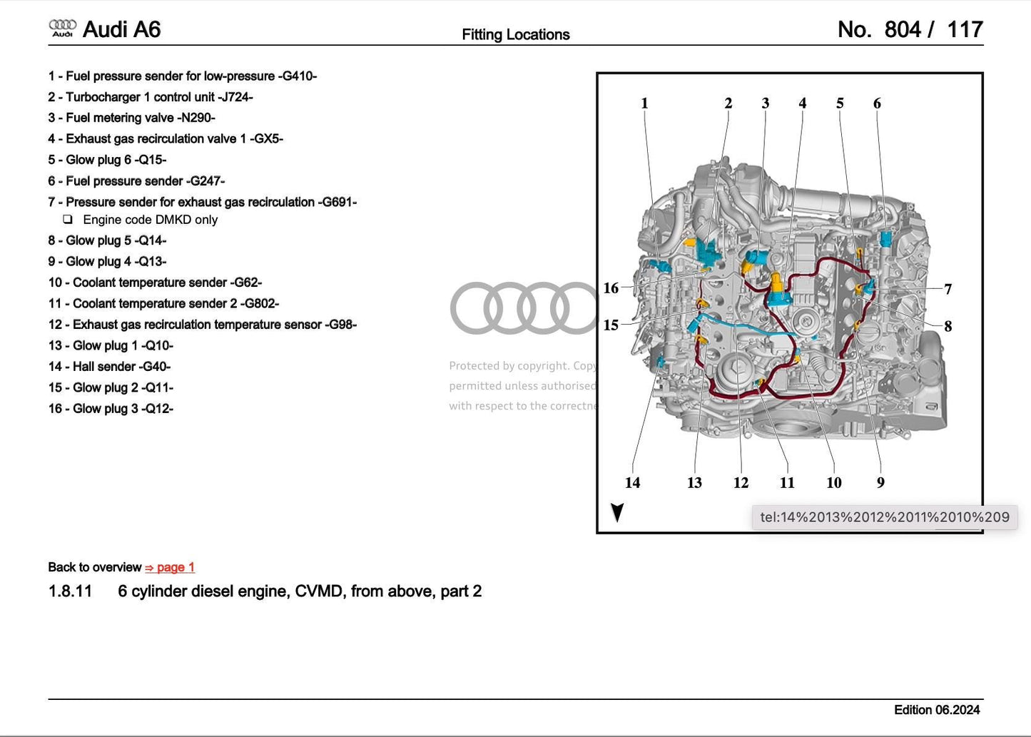 Audi A6 C8 2018-2025 Comprehensive Digital Service Repair Workshop Manual PDF