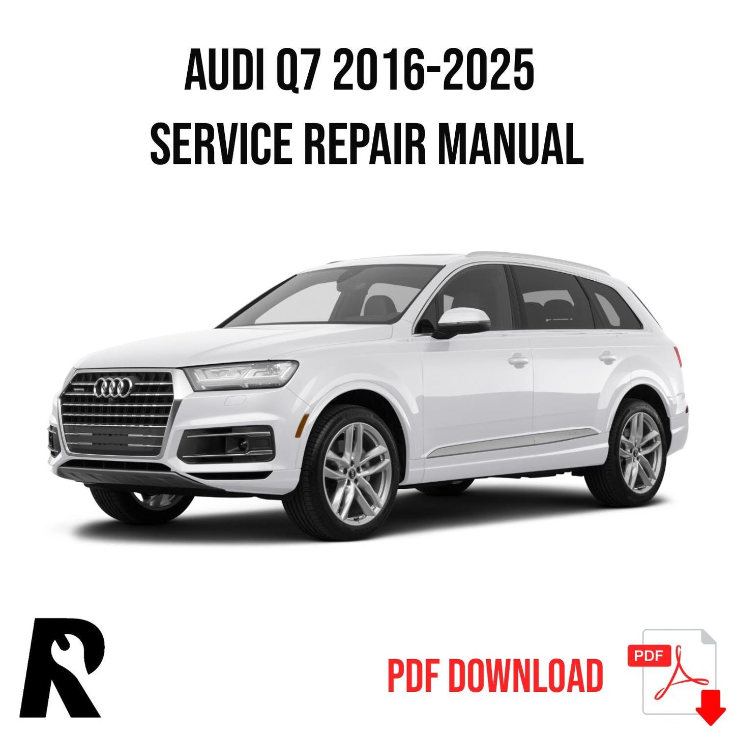 Audi Q7 2015-2024 Comprehensive Service Repair Workshop Manual PDF Download