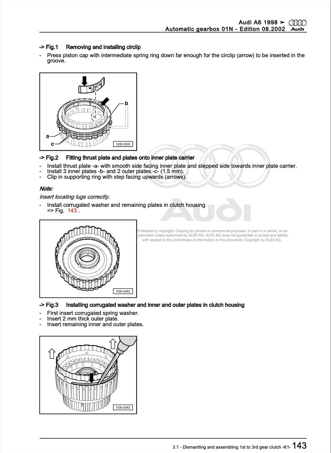 Audi A6 (1997-2005) Comprehensive Digital Service & Repair Workshop Manual PDF
