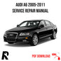 Audi A6 2005-2011 Digital Service Repair Workshop Manual PDF Download