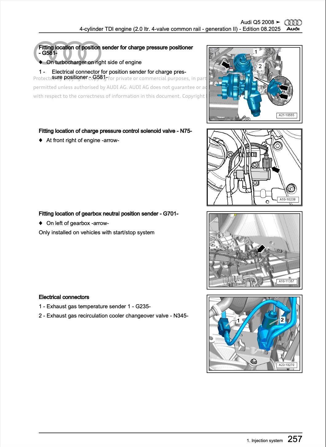 Audi Q5 2008-2012 Complete Workshop Repair Service Manual PDF Download