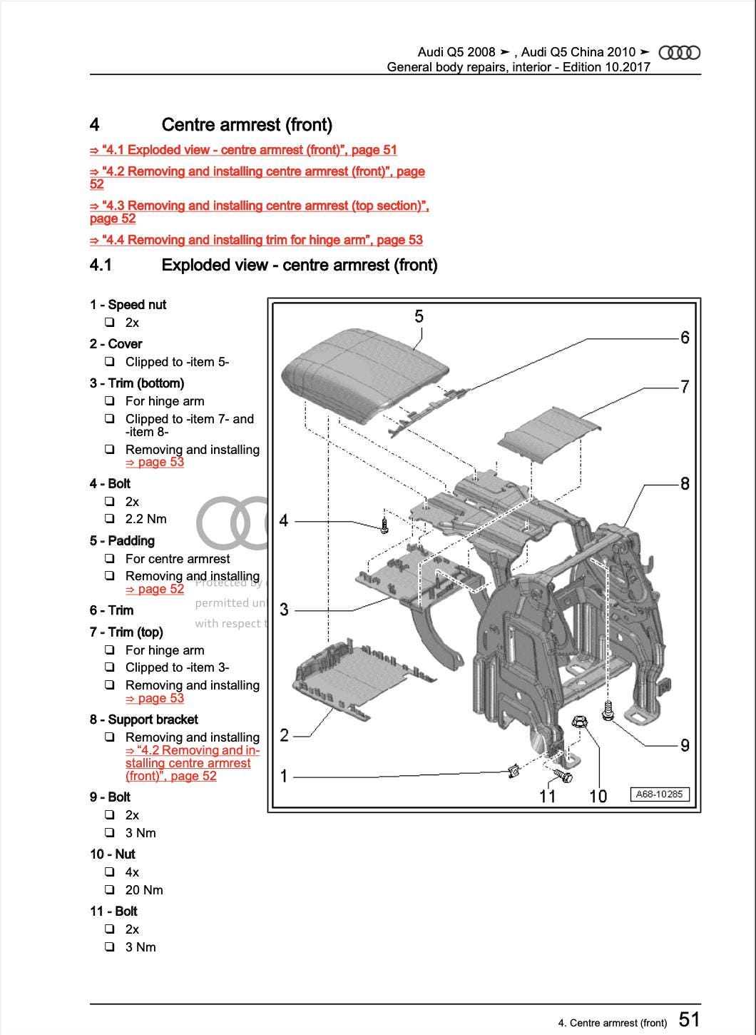 Audi Q5 2008-2012 Complete Workshop Repair Service Manual PDF Download
