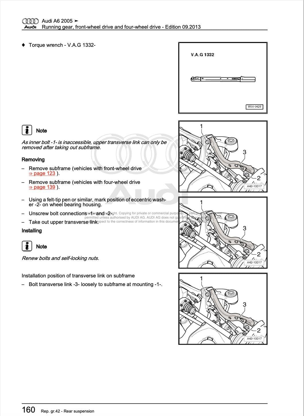 Audi A6 2005-2011 Digital Service Repair Workshop Manual PDF Download
