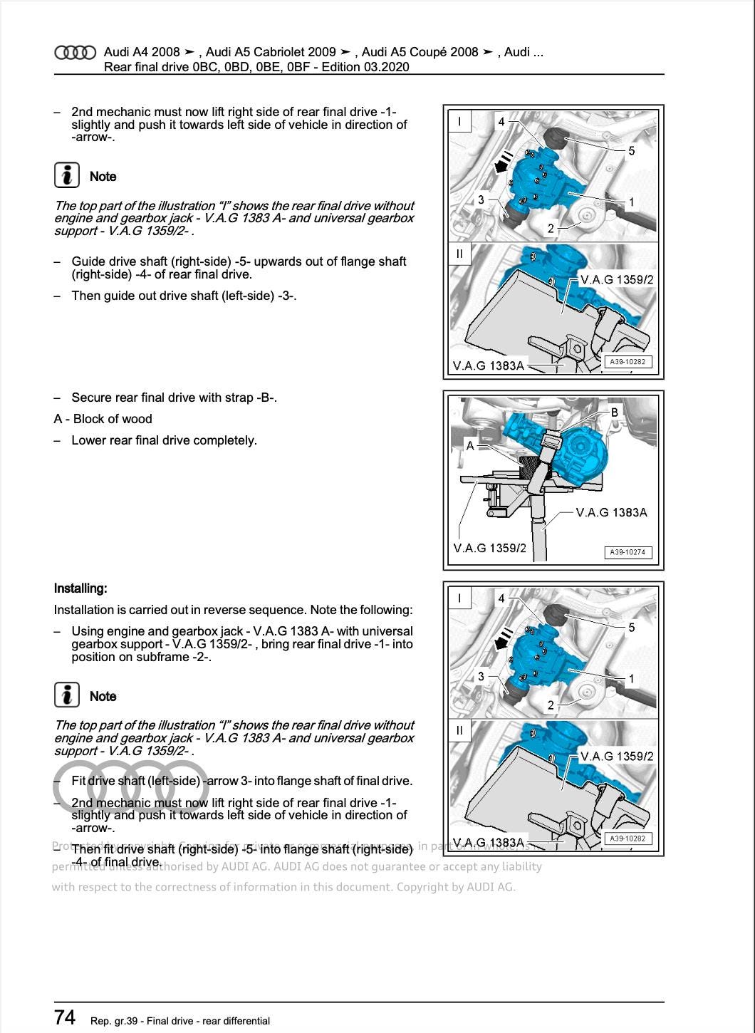 Audi Q5 2008-2012 Complete Workshop Repair Service Manual PDF Download